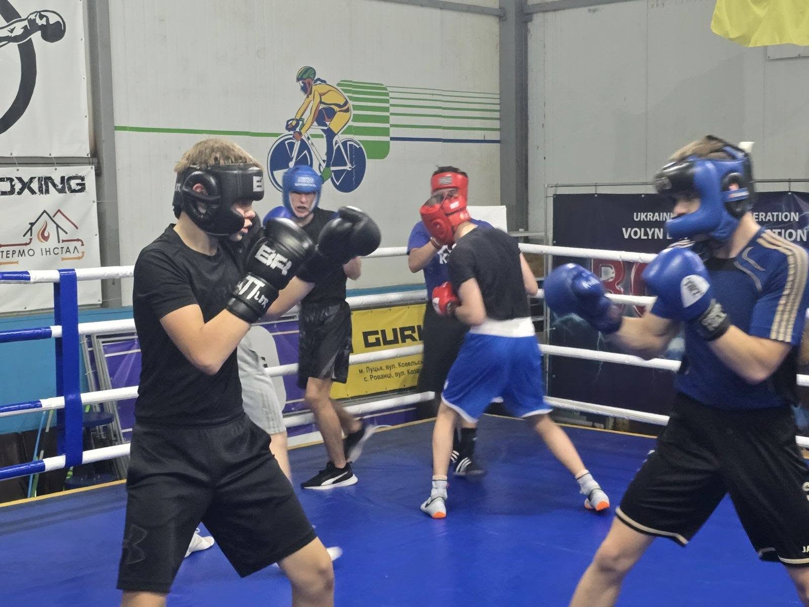 Спільне тренування боксерських закладів